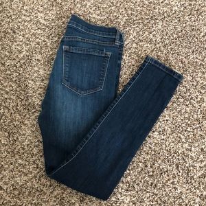 Banana Republic Women's Skinny Jeans - Dark Blue - Size 25P
